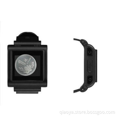 Watch phone, designed for aerobic exercise with strapless heart rate monitor